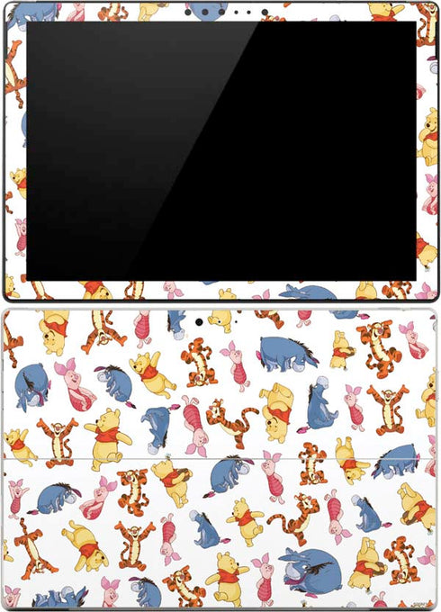 Disney Winnie the Pooh Character Pattern Surface Pro (2017) Skin